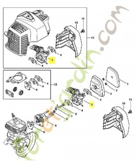 Carburateur 4149-120-0600. Pièce de rechange Sithl / Vicking
