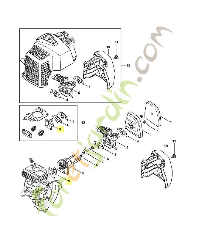 Joint 4149-129-0900. Pièce de rechange Sithl / Vicking