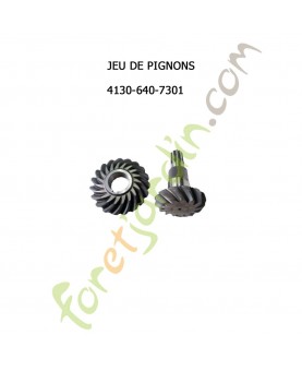 Jeu pignon complet