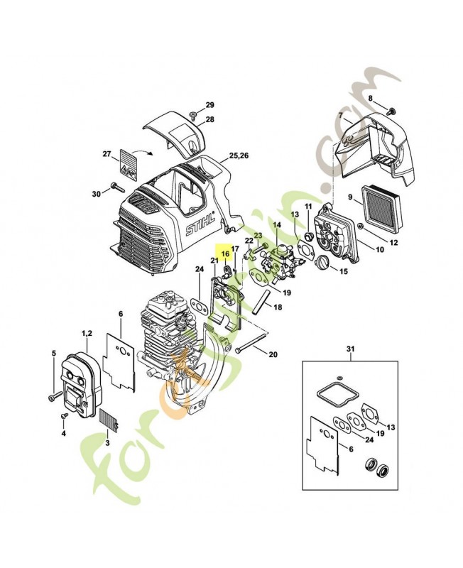 Levier 4180-182-2800. Pièce de rechange Sithl / Vicking Levier 4180-182-2800. Pièce de rechange Sithl / Vicking