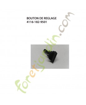 Bouton de reglage
