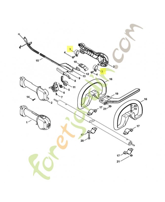 Collier de serrage 4144-791-9400. Pièce de rechange Sithl / Vicking Collier de serrage 4144-791-9400. Pièce de rechange Sithl / Vicking