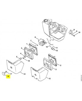 Fermeture 1113-140-9200 pour tronçonneuse stihl