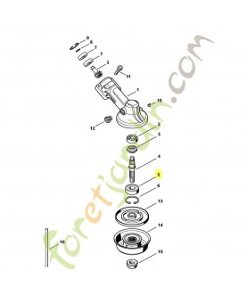 Roulement a billes 6201 9503-003-6440. Pièce de rechange Sithl / Vicking