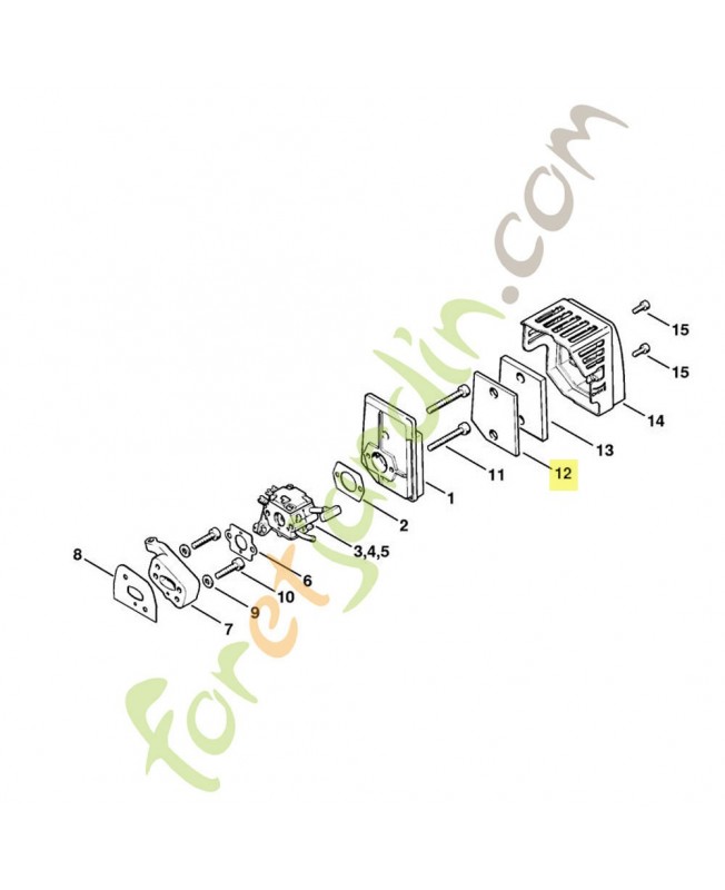 Filtre feutre référence 4126-124-0800