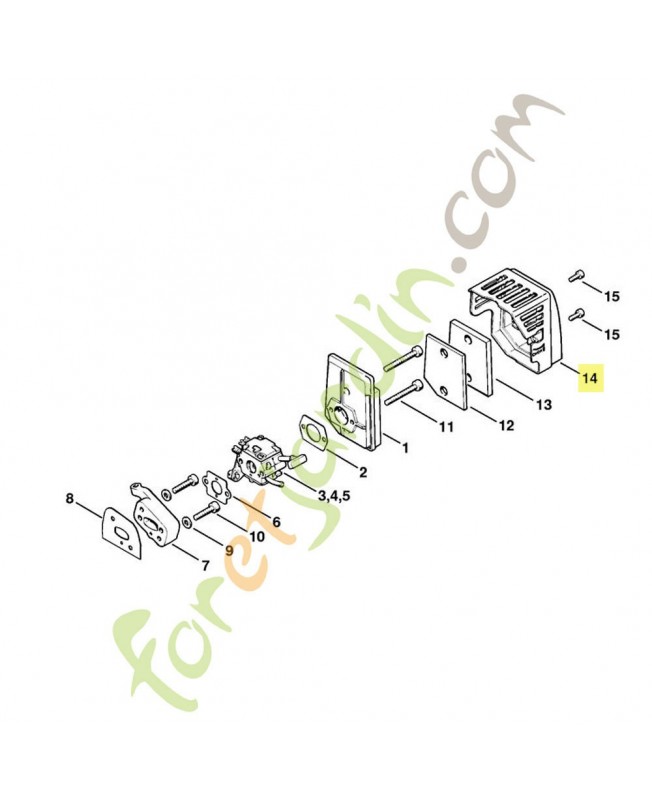 Couvercle du filtre 4126-140-1000. Pièce de rechange Sithl / Vicking Couvercle du filtre 4126-140-1000. Pièce de rechange Sithl / Vicking