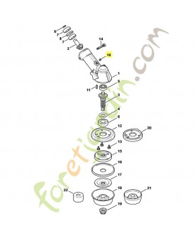 Goujon filete m6 0000-953-1001. Pièce de rechange Sithl / Vicking
