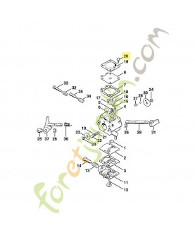 Vis a tete demi-ronde