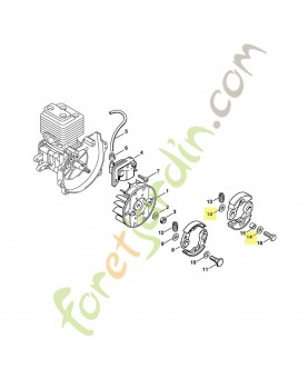 Rondelle 4117-162-8900. Pièce de rechange Sithl / Vicking