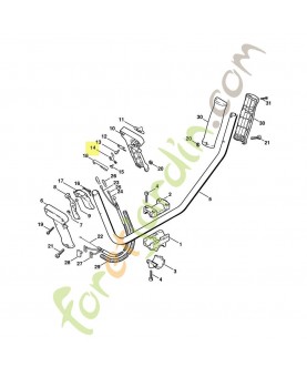 Ressort de connexion Stihl réf. 4126-442-1600