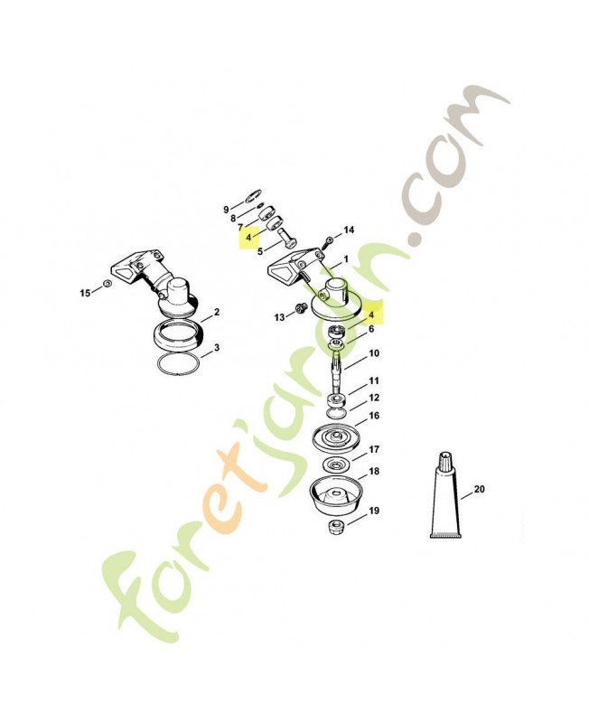 Roulement a billes 6000 9503-003-0102. Pièce de rechange Sithl / Vicking Roulement a billes 6000 9503-003-0102. Pièce de rechange Sithl / Vicking
