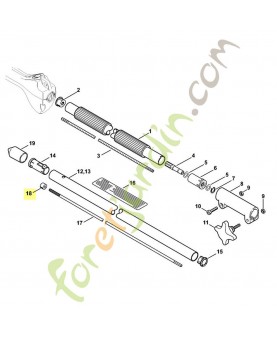 Douille 4140-711-2500. Pièce de rechange Sithl / Vicking