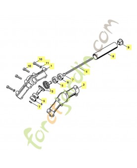 Engrenage d'angle Stihl réf. 4138-640-0201