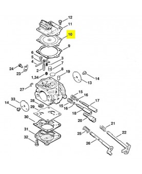 Membrane Stihl réf. 1117-121-4700