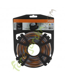 Fil nylon pour debroussailleuseFil cf3 pro 2,4mmx70m