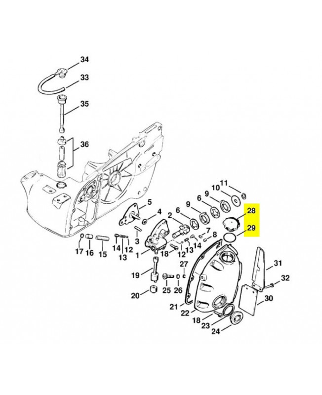 Repères 28 et 29 Bouchon