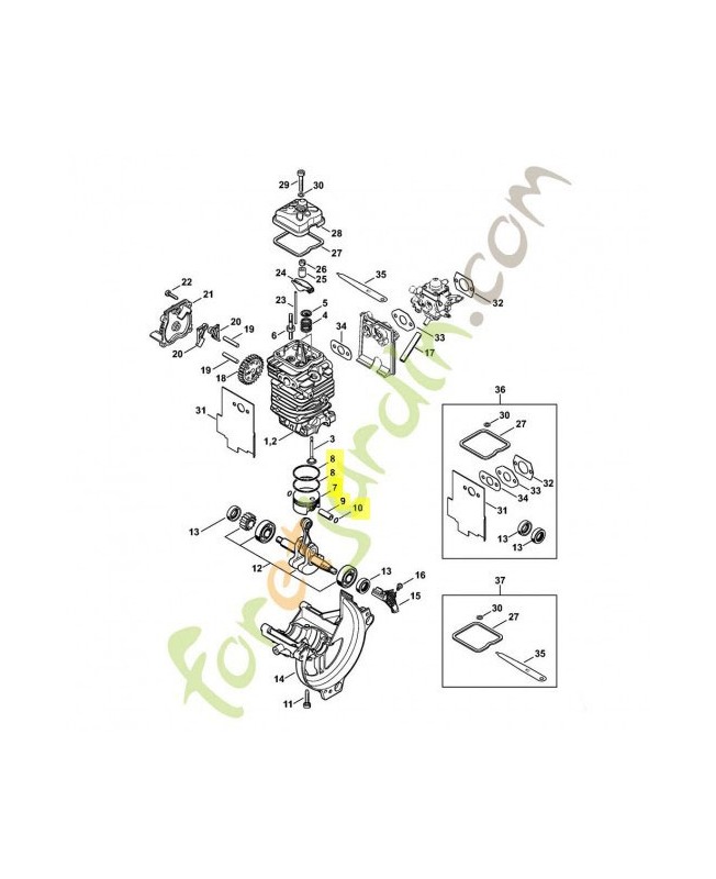 Piston d 40 Piston d 40