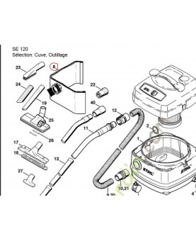 Sac poussiere Se 120
