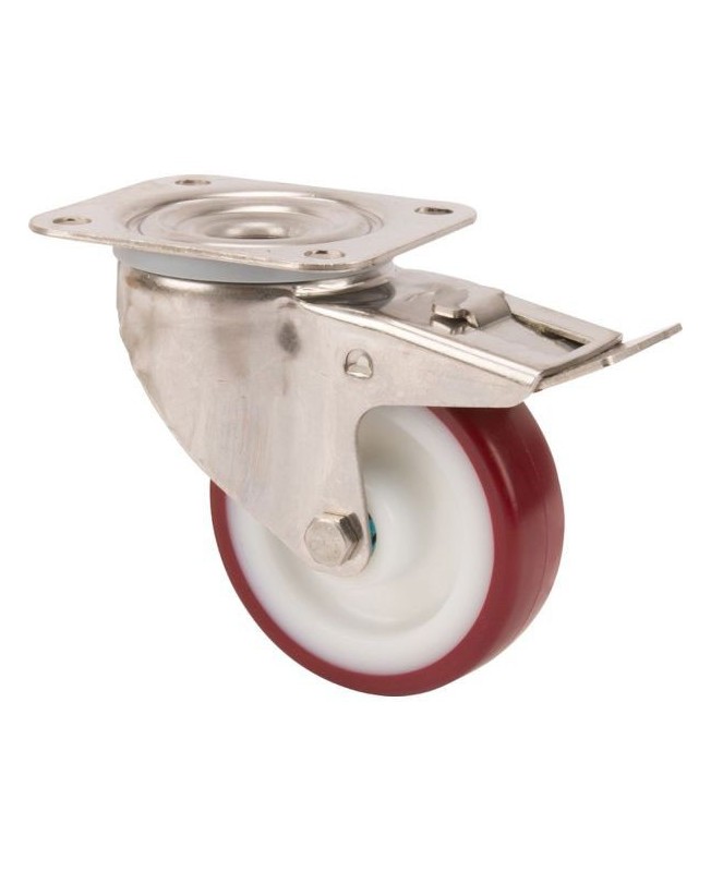 Roue pivotante en acier inoxydable-8477UAD100P62 8477UAD100P62