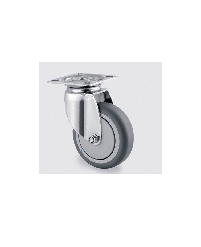 Roue pivotante roue en polyuréthane  Ø50x19mm-7470PJH050P3011