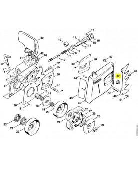 Ecrou stihl réf : 9220-260-1300