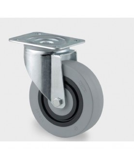 Roue pivotante à bandage en polyamide-3470HUR125P62