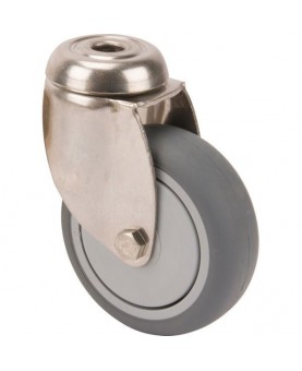 Roue pivotante en polyuréthane Ø75x25mm -7470PJC075P3011