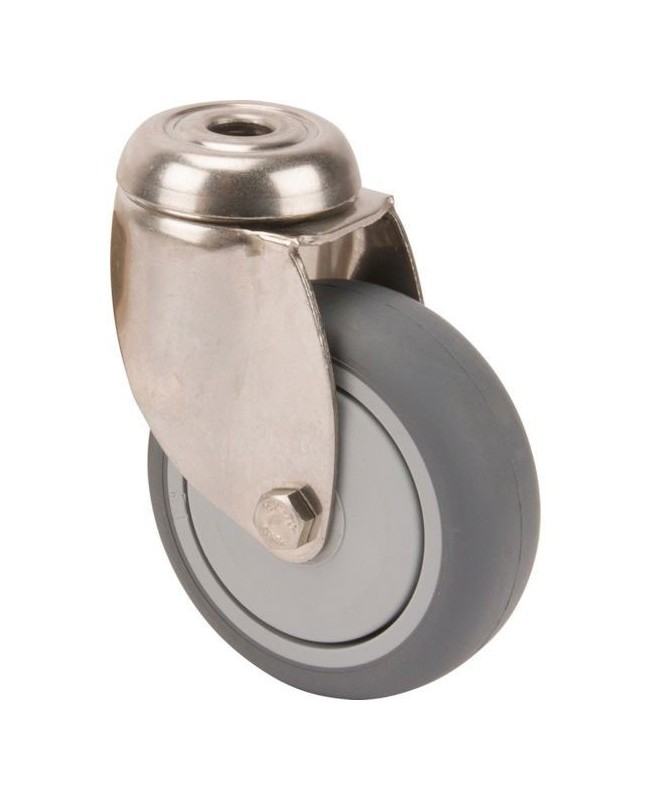 Roue pivotante en polyuréthane Ø75x25mm -7470PJC075P3011