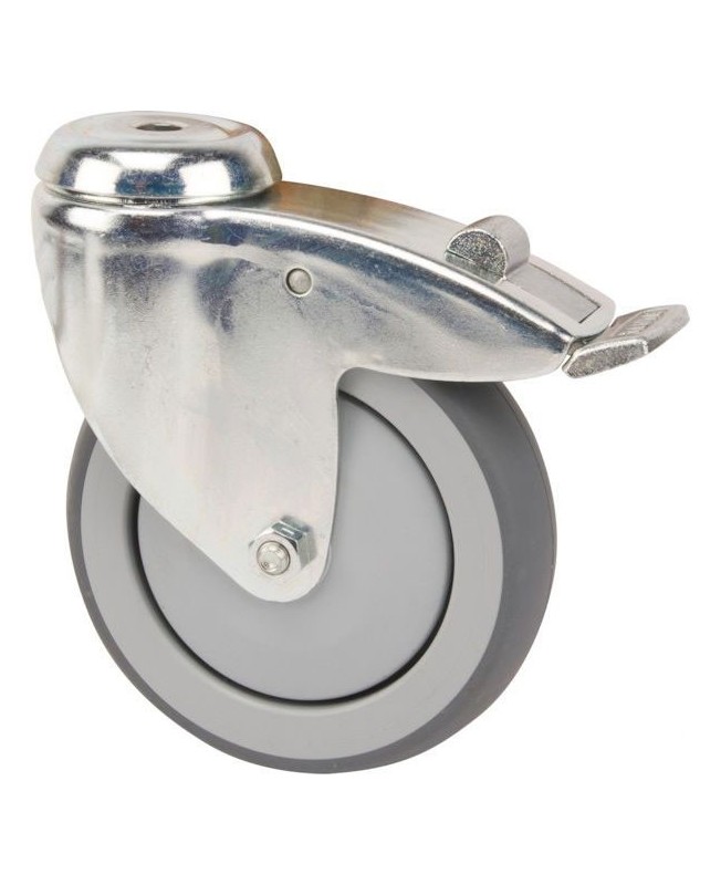 Roue-roulette-polyurethane-pivotante-a-blocage-2477PJP100P3011