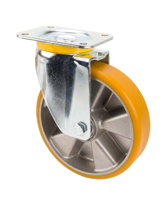 Roue-roulette-polyurethane-pivotante-4680ITP160P63 Roue-roulette-polyurethane-pivotante-4680ITP160P63