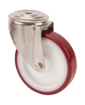 Roue-roulette-polyurethane-pivotante-8470UAD125P3013