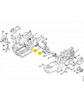 Repères 16 et 19 Vilebrequin