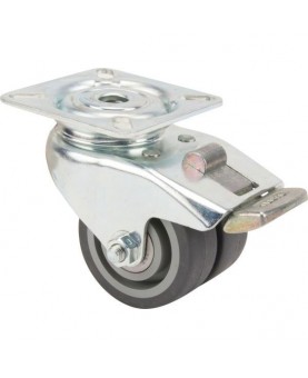 Roue-roulette-polyurethane-pivotante-double-2975PJP050P40