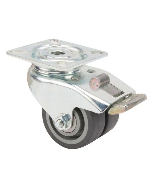 Roue-roulette-polyurethane-pivotante-double-2975PJP050P40