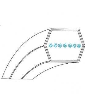 courroies-serie-profil-la-90-Mitsuboshi-FGP421070