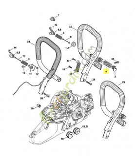 Ressort av 1141-791-3112. Pièce détachée Stihl / Vicking