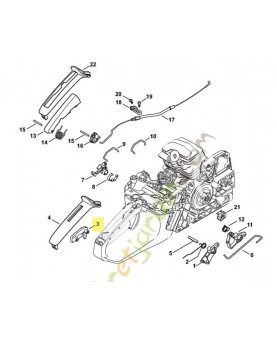 Levier 1143-182-0800 stihl
