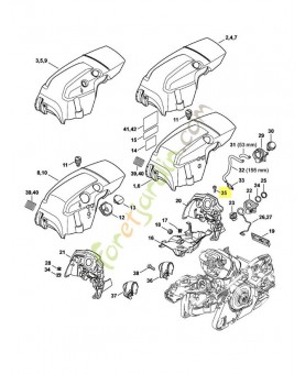 Vis cylindrique is-m4x12