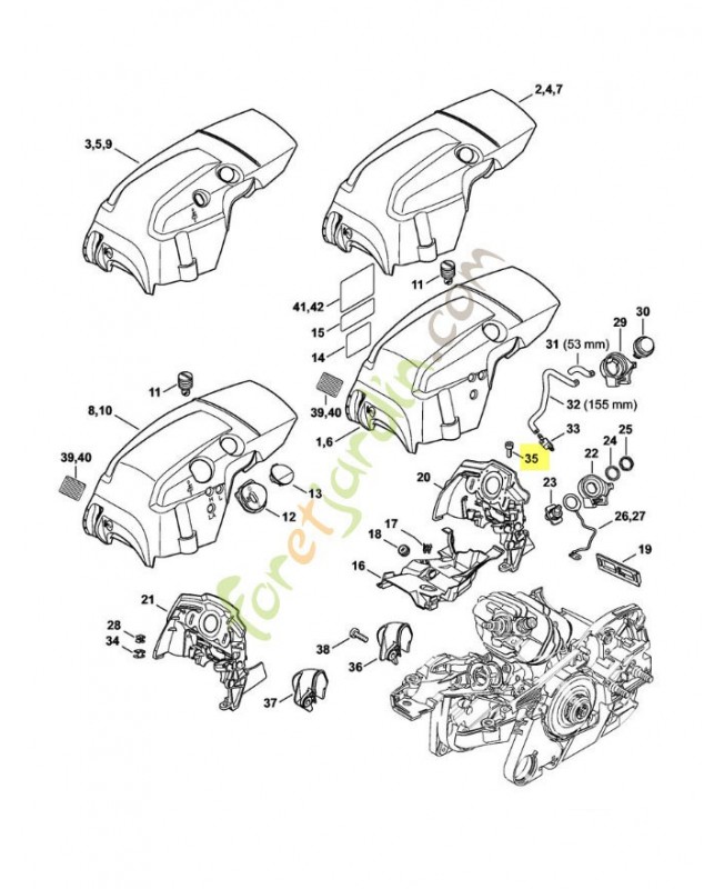 Vis cylindrique is-m4x12