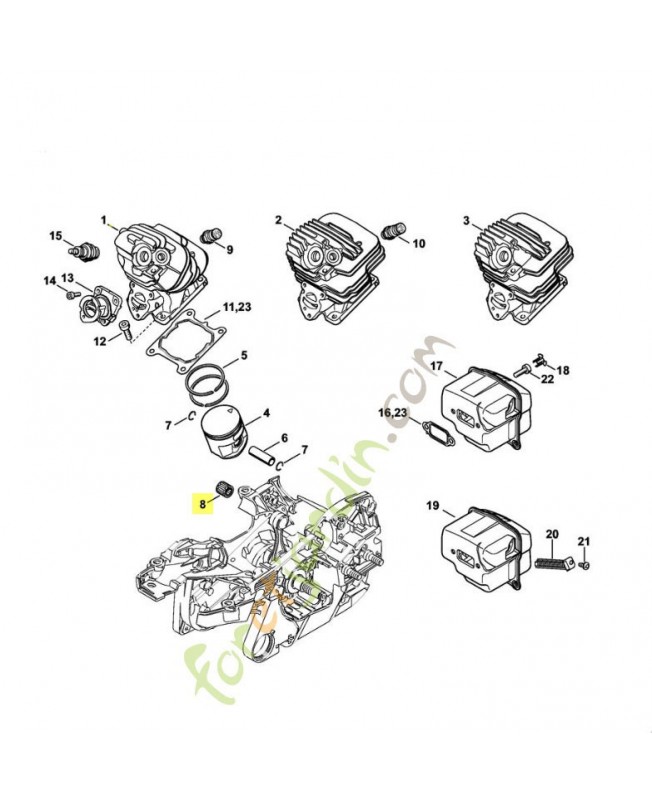 Cage a aiguilles - Pièce de détachée Sithl / Vicking