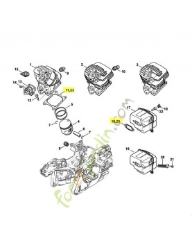 Jeu de joints moteur