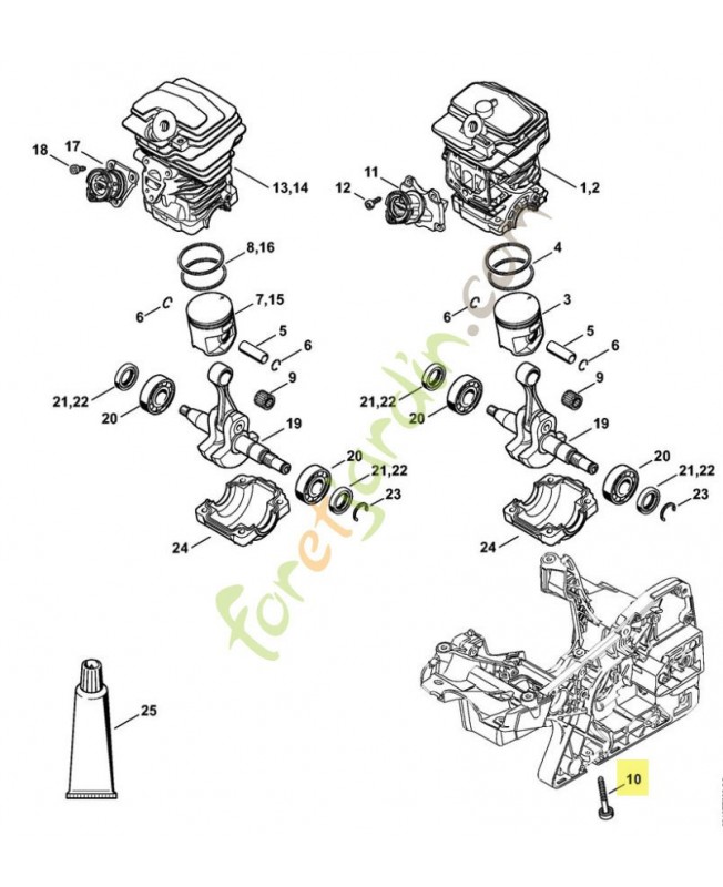 Vis cylindrique is-d 5,3x43