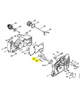 Repères 22 et 23 Vilebrequin