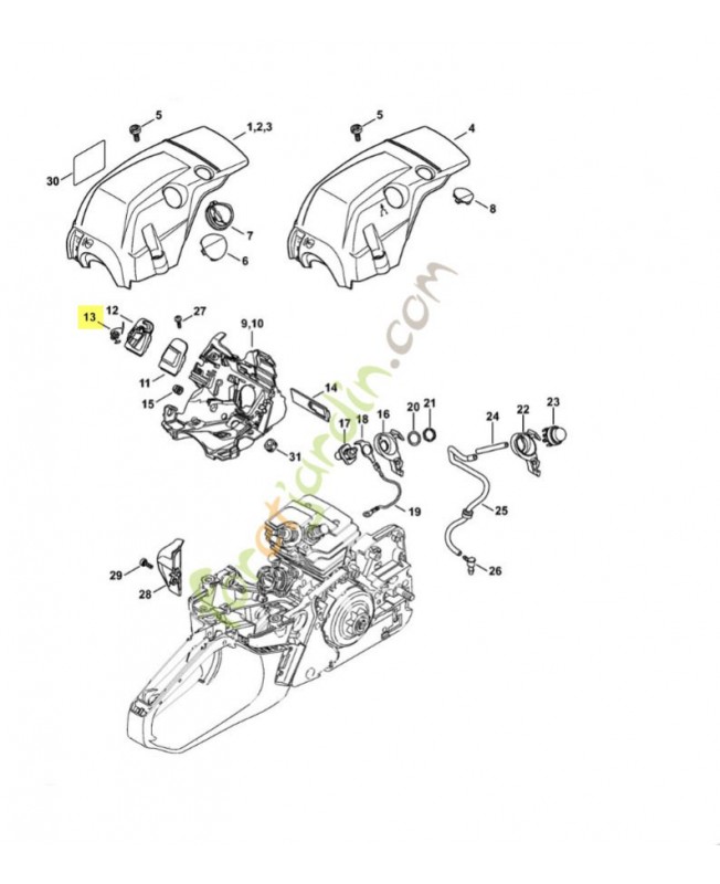 Bouchon 0000-430-4801. Pièce de rechange Sithl / Vicking Bouchon 0000-430-4801. Pièce de rechange Sithl / Vicking