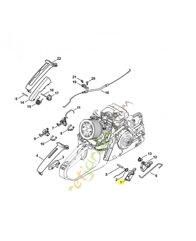 Manette 1143-182-1000 stihl