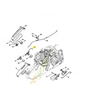 Tringlerie volet demarrage
