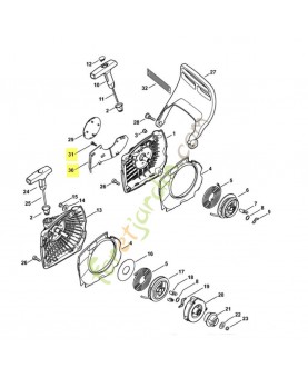 Jeu pieces plaque recouvrement