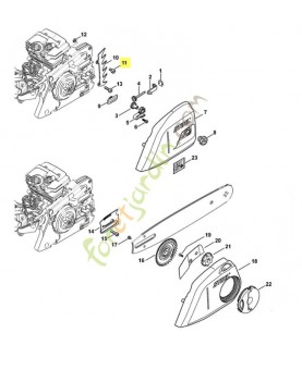 Vis cylind. is m 5x10