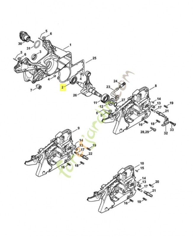 Roulement a bille rain 15x32x8