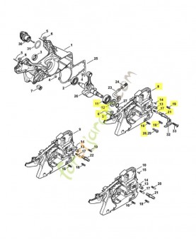 Demi carter vilebrequin